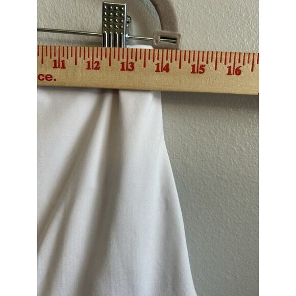 Pleated Mini skirt Tennis Cheer 80s Golf.PHONE Pocket Ocean $68 Vintage Look M - Picture 9 of 12